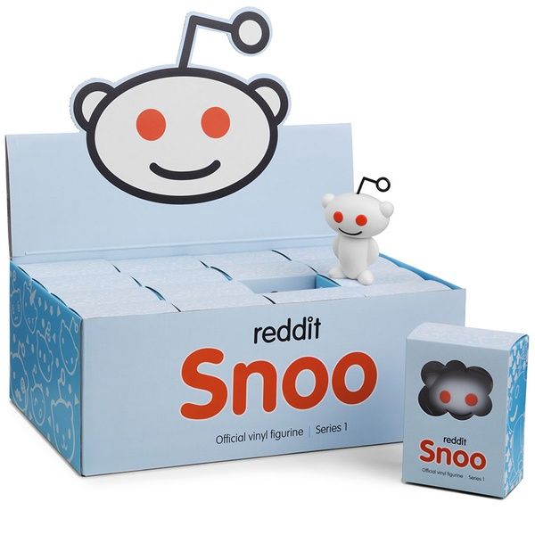 Reddit's alien mascot, "Snoo", has been released in vinyl